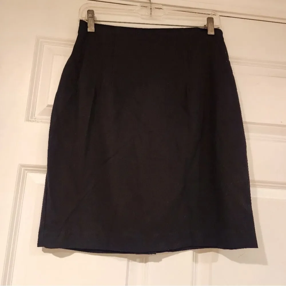 Granite black dress skirt Size 8